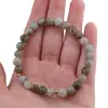 Bratara pe elastic cu Labradorit sfere 7mm si elemente aurii, imagine 4