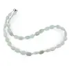 Colier Amazonit neuniform 10-13mm si Apatit sfere 3mm