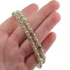 Colier Jad discuri 4mm cu elemente aurii in cutie cadou, imagine 4