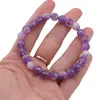 Bratara din cristale naturale TREZIREA SPIRITUALA, 8mm, imagine 4