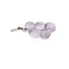 Pandantiv Ametist lavanda briolete fatetate 6-7mm cu Argint 925, imagine 2