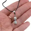 Pandantiv Larimar fatetat, 6mm, imagine 4