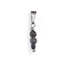 Pandantiv Safir banuti fatetati 4mm