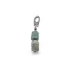 Pandantiv Smarald discuri 4-5mm cu Argint 925