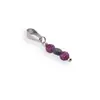 Pandantiv un Safir si doua Rubine, banuti fatetati 4mm, imagine 2