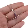 Pandantiv un Safir si doua Rubine, banuti fatetati 4mm, imagine 4