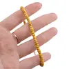 Bratara Jasp Bumble bee discuri fatetate 4-5mm si argint 925, imagine 4