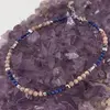 Bratara Lapis Lazuli 2mm si Rodocrozit 3mm sfere fatetate cu elemente din Argint 925, imagine 2