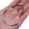 Bratara Lapis Lazuli discuri fatetate 3mm cu Amazonit sfere fatetate 2mm si Argint 925, imagine 3