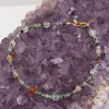 Bratara Rubin in Zoisit sfere fatetate 2mm si Mix cristale 4mm cu Argint 925, imagine 2