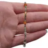 Bratara Rubin in Zoisit sfere fatetate 2mm si Mix cristale 4mm cu Argint 925, imagine 3