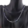 Colier Lapis lazuli deschis sfere 4mm, imagine 2