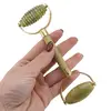 Rola dubla din Jad pentru masaj, neted plus zimtat, 15cm, imagine 3