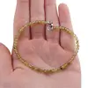 Bratara Peridot sfere 3mm, imagine 3