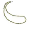 Colier Apatit verde sfere 4mm