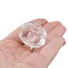 Scoica cu perla din sticla transparenta, 30mm, imagine 4