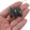 Briolete fatetate Cuart Garden - Long Teardrop, 3 buc, imagine 3