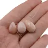 Briolete fatetate Opal roz - Long Teardrop, 3 buc, imagine 3
