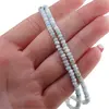 Colier Larimar discuri fatetate, 3mm, imagine 4