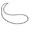 Colier Smarald discuri fatetate, 4mm