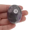 Fluorit, palm stone unicat, G19, imagine 3
