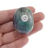 Fluorit, palm stone unicat, G35, imagine 3