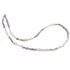 Colier Acvamarin, Ametist, Peridot si Citrin neuniform, 6-10mm