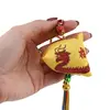 Saculet Feng Shui pentru prosperitate, galben, imagine 3