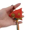 Saculet Feng Shui pentru prosperitate, rosu, imagine 3