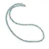 Set colier si bratara Apatit sfere, 4mm, imagine 2