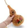 Tigva / Wu lou natural cu simbolul Fu pentru fericire, 26cm, imagine 3