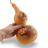 Tigva / Wu lou natural cu Zeul Longevitatii si Shou, 26cm, imagine 3
