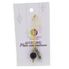 Accesoriu cu pietre semipretioase Agat mov sfera 10mm si Labradorit 4mm