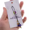 Accesoriu cu pietre semipretioase Agat mov sfera 10mm si mix cristale 4-5mm, imagine 3