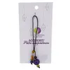 Accesoriu cu pietre semipretioase Agat mov sfera 10mm si mix cristale 4-5mm