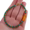 Bratara Onix verde sfere 4mm, Carneol rondele 4mm si Chihlimbar neuniform 18-20mm, imagine 4