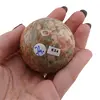 Unakit, sfera naturala unicat, K54, imagine 2