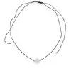 Colier reglabil hippie cu Cuart roz fatetat, 4-9mm