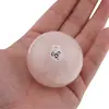 Cuart roz, sfera naturala unicat, M14, imagine 2