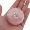 Cuart roz, sfera naturala unicat, M15, imagine 2