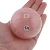 Cuart roz, sfera naturala unicat, M19, imagine 2