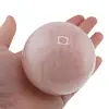 Cuart roz, sfera naturala unicat, M61, imagine 2