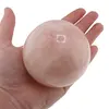 Cuart roz, sfera naturala unicat, M69, imagine 2