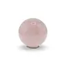 Cuart roz, sfera naturala unicat, M15