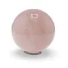 Cuart roz, sfera naturala unicat, M23