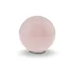 Cuart roz, sfera naturala unicat, M25