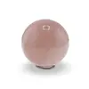 Cuart roz, sfera naturala unicat, M38
