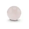 Cuart roz, sfera naturala unicat, M41