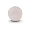 Cuart roz, sfera naturala unicat, M75