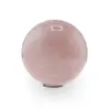 Cuart roz, sfera naturala unicat, M99